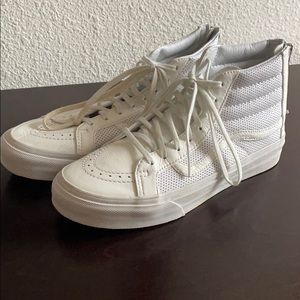 High top leather vans